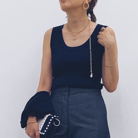 【受注販売】avec deuxclefs×La Soeur　ネックレスゴールド3点セット