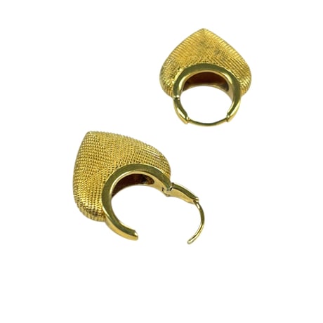 メッシュハートピアス