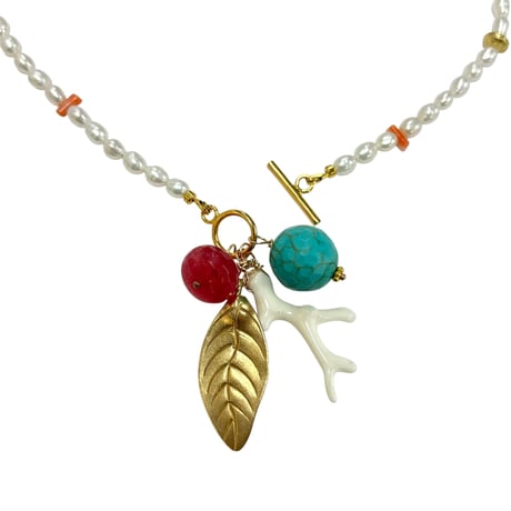 Happy Summer Stone Necklace（１）