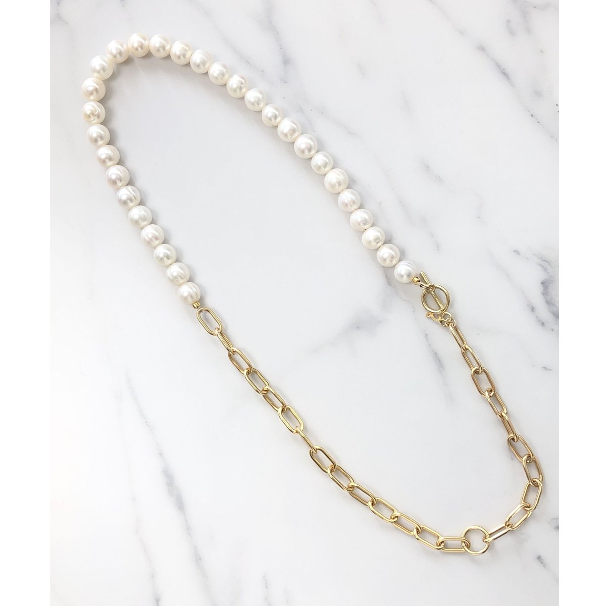 チャンキーパールネックレス | La Soeur