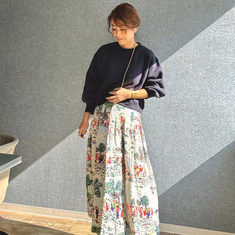 Ete　コンビカラーボールロングチェーンネックレス／S　※オンラインショップ限定商品