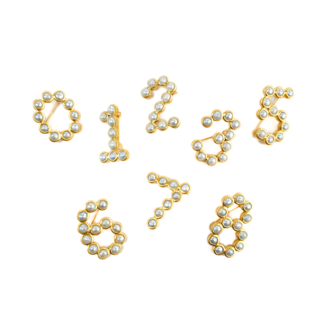 ナンバーブローチ | La Soeur