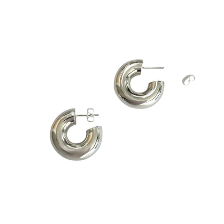 Ete　チャンキーフープピアス/S　※オンライン限定商品