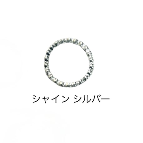 トパーズエタニティリング(シャインゴールド・シルバー／マットゴールド)