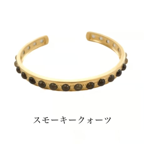 ラウンドストーンバングル