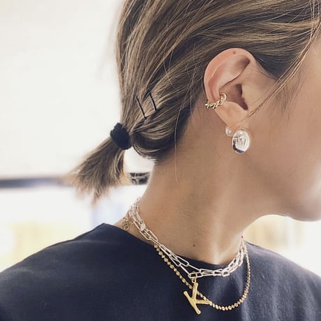 【受注販売】avec deuxclefs×La Soeur　ネックレスゴールド3点セット