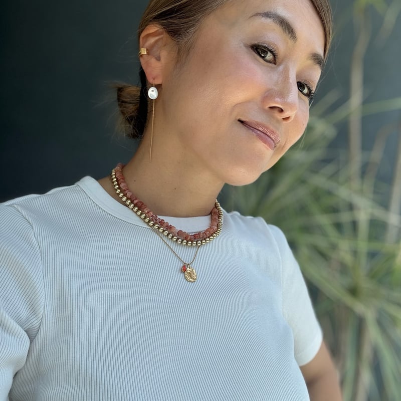 フックチェーンピアス | La Soeur