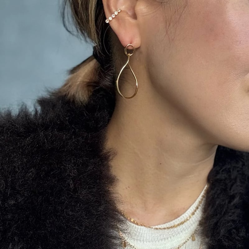 スイングフープピアス | La Soeur