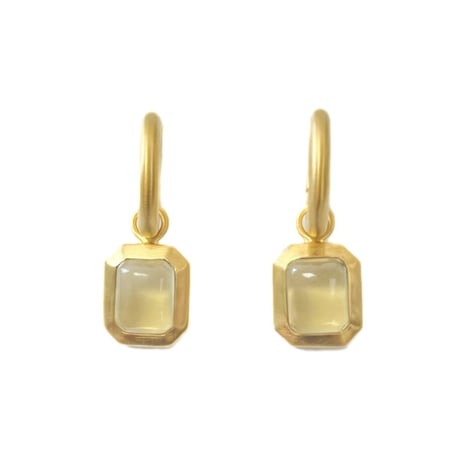 レクタングルフープピアス