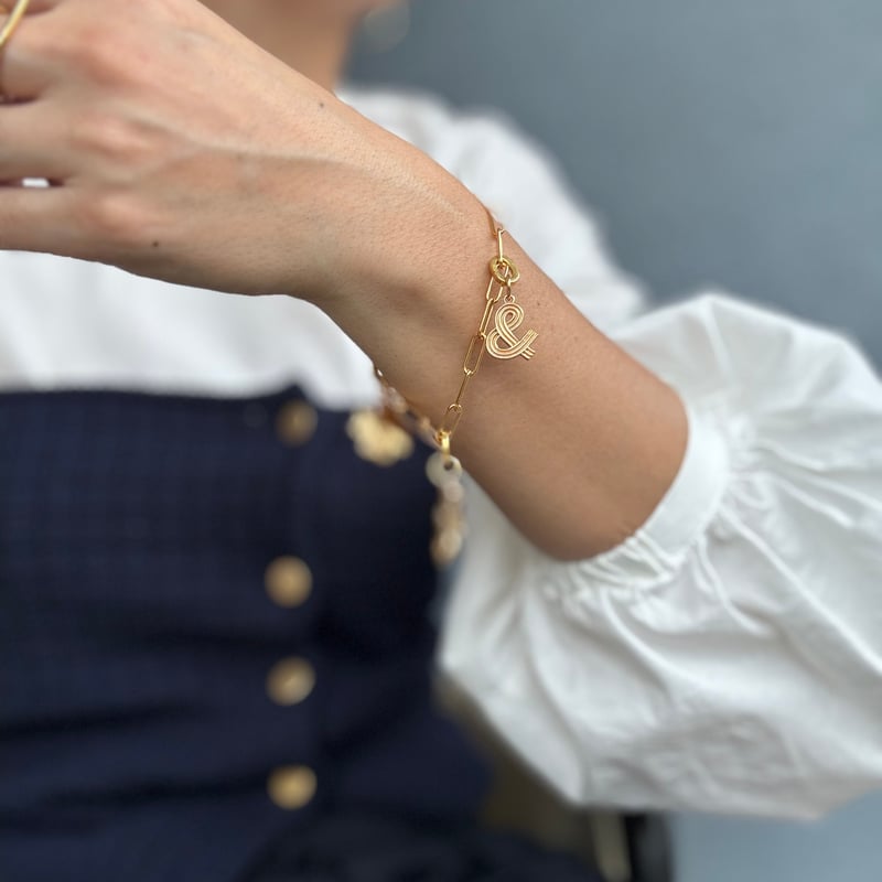 チャンキーブレスレット＆アンクレット (ゴールド／シルバー) | La Soeur