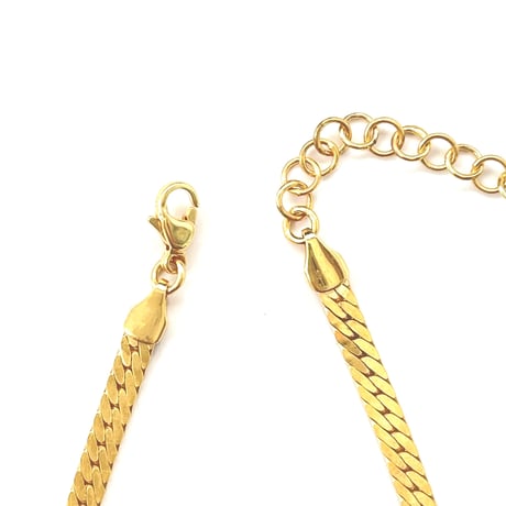 ヘリンボーンチェーンネックレス　※オンラインショップ限定商品