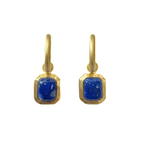 レクタングルフープピアス