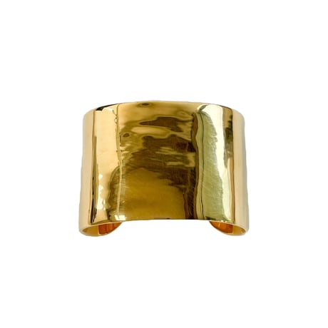 Ete　ワイドバングル　M／L（ゴールド）※オンラインショップ限定商品