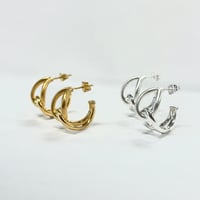 Ete　リエゾンピアス(ゴールド／シルバー)　※オンラインショップ限定商品