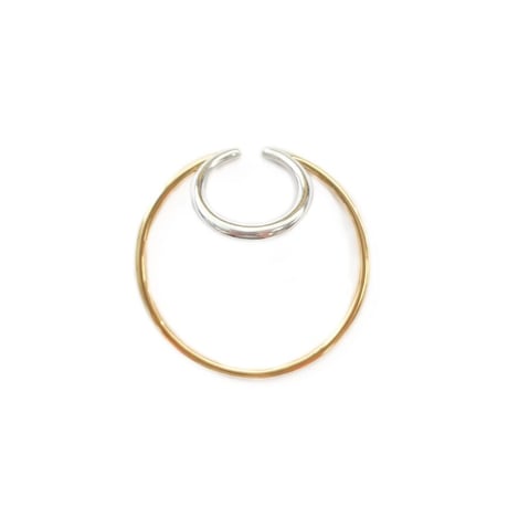 Ete　バイカラーイヤカフ　※オンラインショップ限定商品
