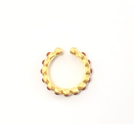 イヤカフ / M (カーネリアン) ※オンライン限定商品