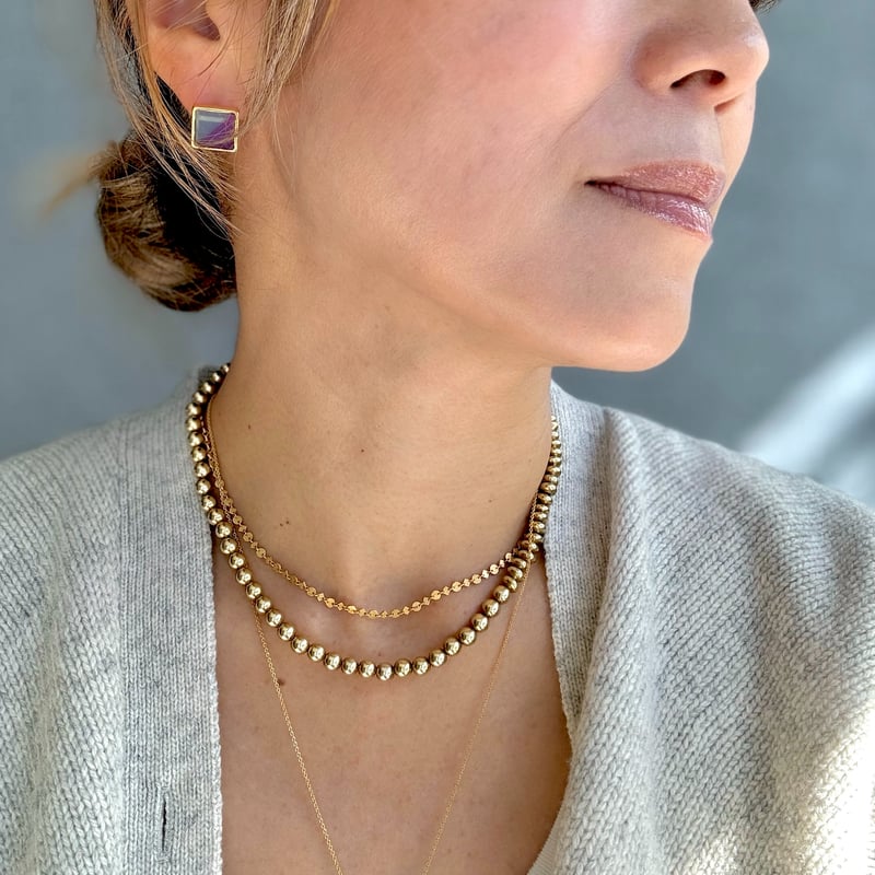 カラーブロックピアス ※オンラインショップ限定商品 | La Soeur