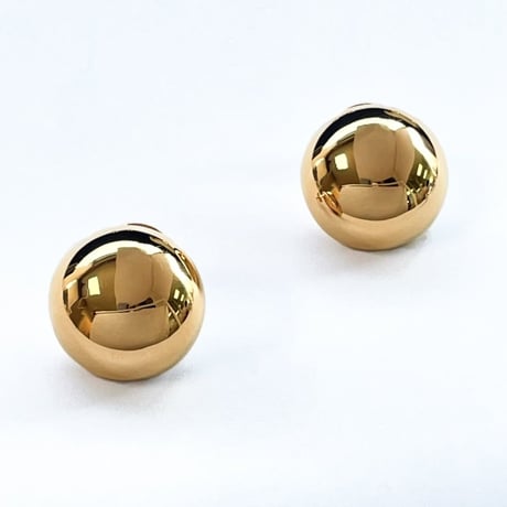 Ete　ドームピアスL（ゴールド）※オンラインショップ限定商品