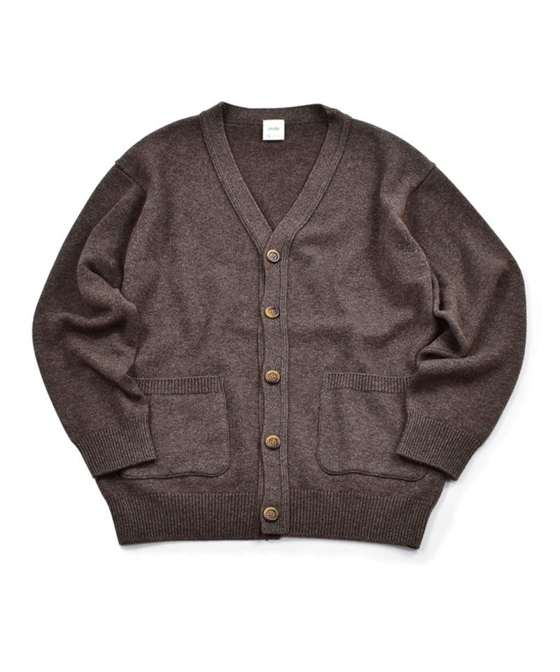 洗えるカシミヤカーディガン(walnut) | 日本製の洗えるニット 洗えるカシミヤカーディガン(walnut) | 日本製の洗えるニット