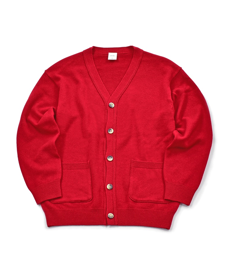 洗えるカシミヤカーディガン(aka) | 日本製の洗えるニット|onde 洗えるカシミヤカーディガン(aka) | 日本製の洗えるニット|onde