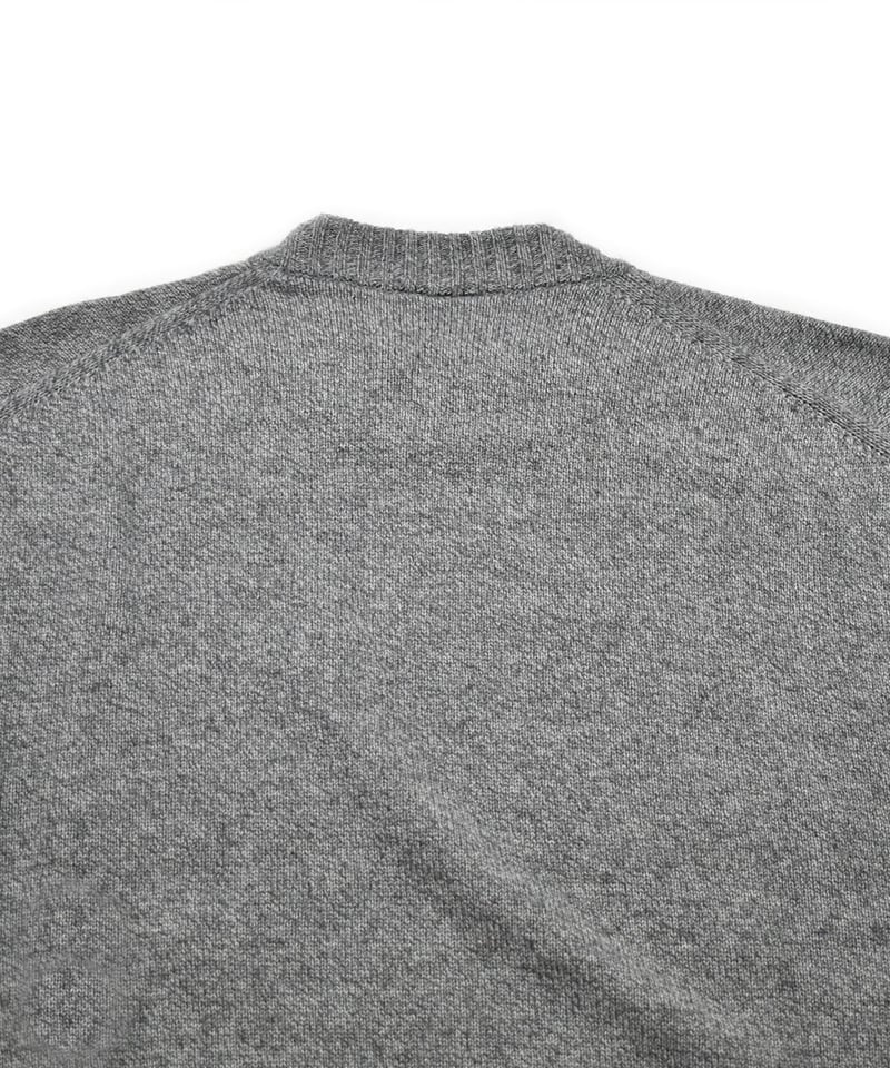 洗えるカシミヤニット(gray mix) | 日本製の洗えるニット|onde 洗えるカシミヤニット(gray mix) | 日本製の洗えるニット|onde
