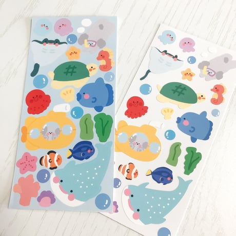 Sea Friends Sticker Sheet