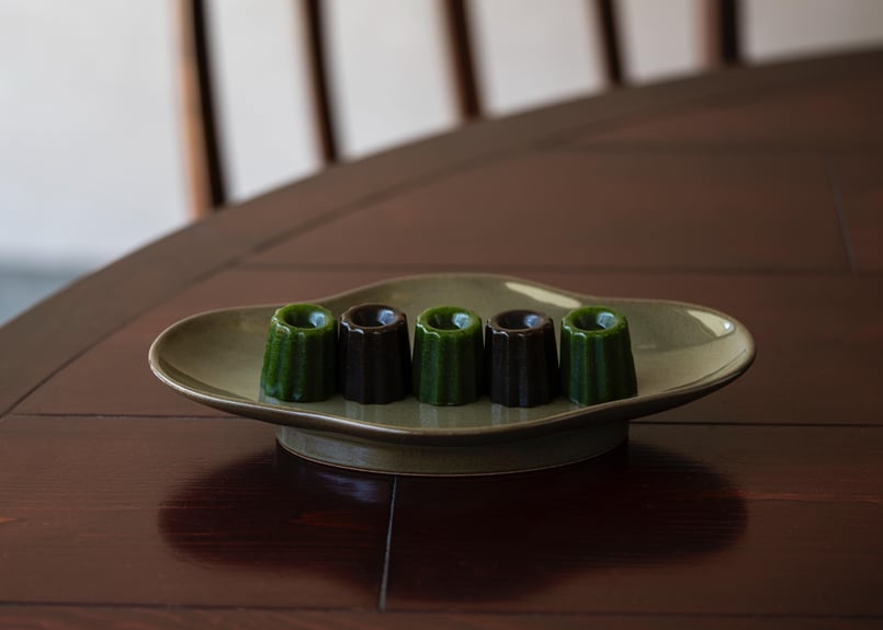 五十嵐 可菜「餃子皿」ウグイス | zen to