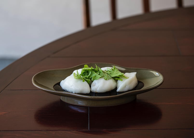 五十嵐 可菜「餃子皿」ウグイス | zen to