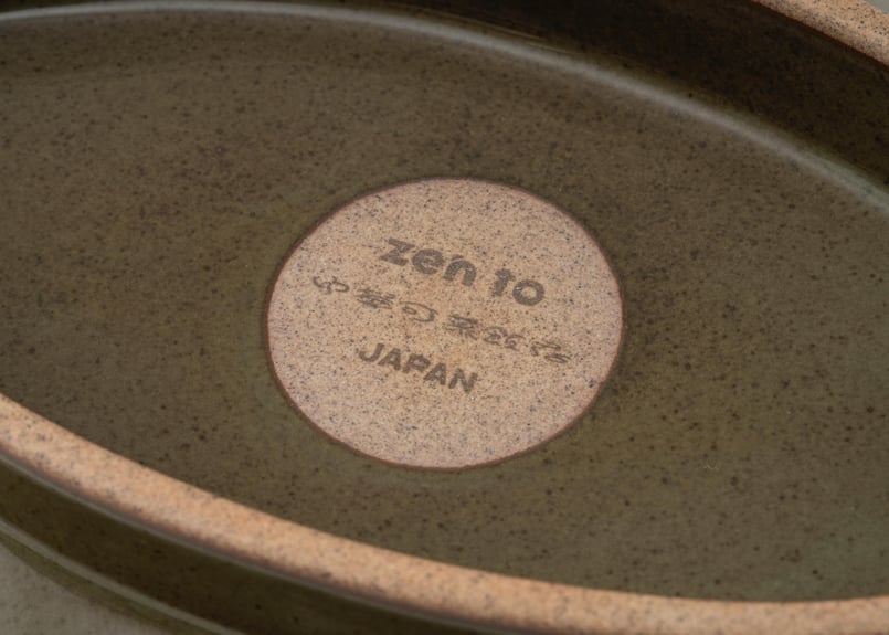 五十嵐 可菜「餃子皿」ウグイス | zen to