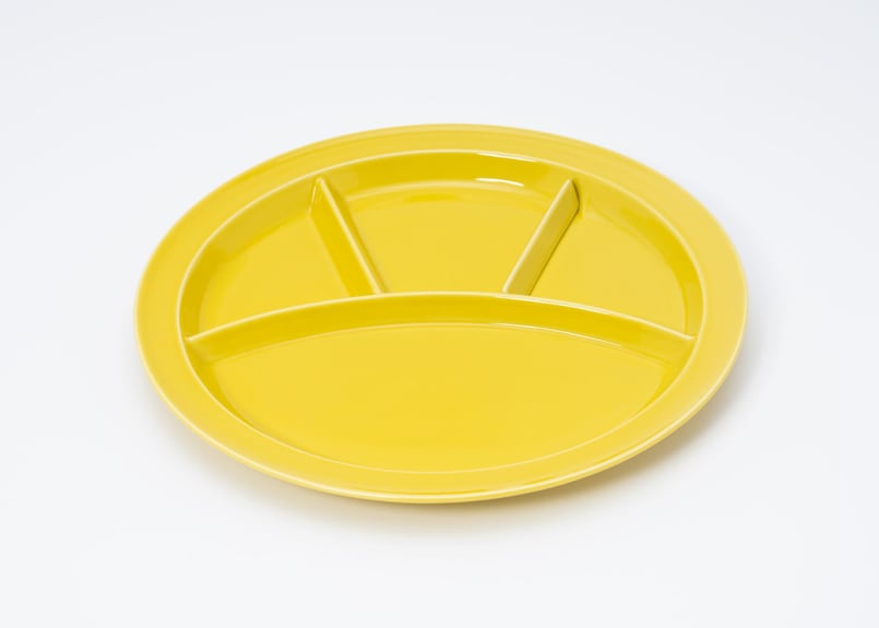 ユザーン カレー皿「仕切りが取れるカレー皿」 yellow | zen to ユザーン カレー皿「仕切りが取れるカレー皿」 yellow | zen to