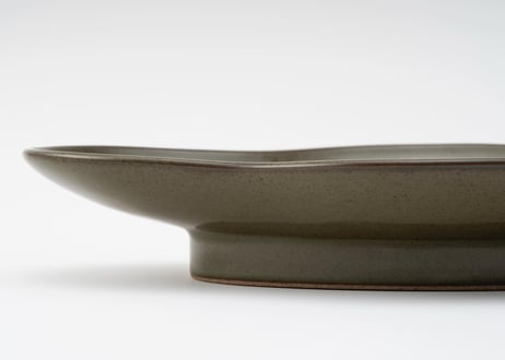 五十嵐可菜「餃子皿」ウグイス