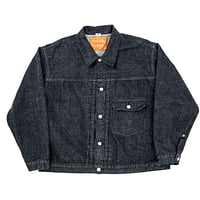 Lot 806XH, Full-Back, 13.7 oz, Black Raw Denim