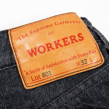 Lot 801 Straight Jeans Black