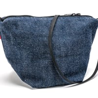 Boat Shoulder Bag, Raw Denim