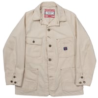 SUPER BIG CAT Jacket, 10 oz White Denim