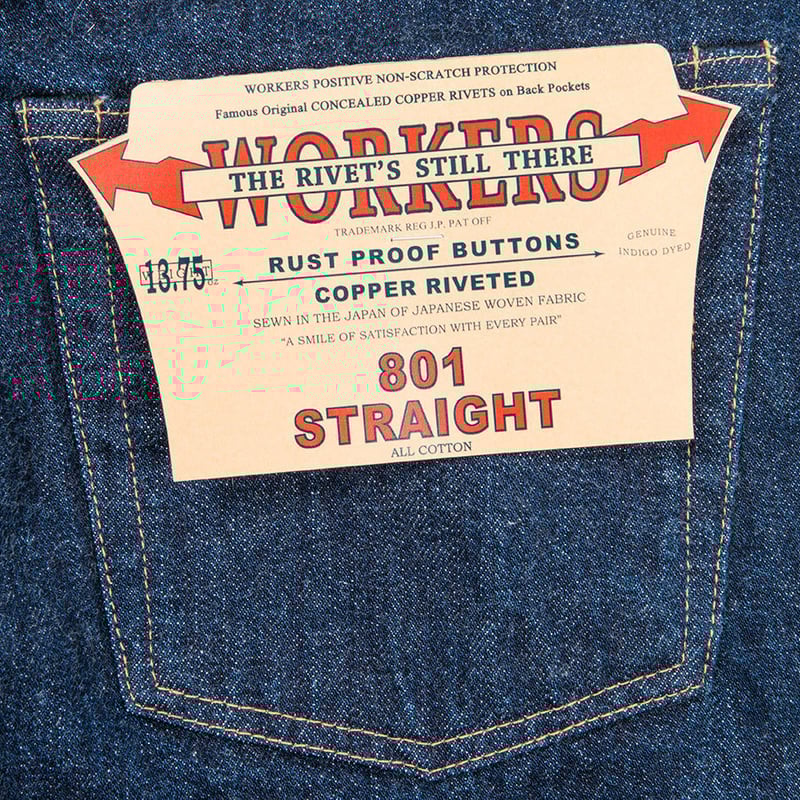 Lot 801 Straight Jeans | WORKERS Store Lot 801 Straight Jeans | WORKERS Store