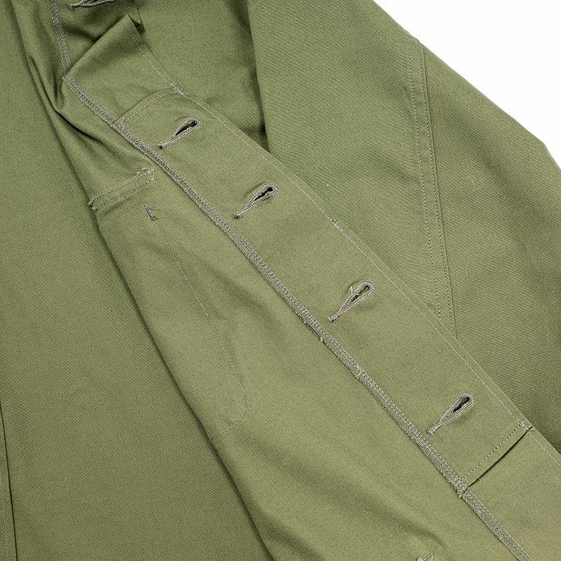 WORKERS/ワーカーズ Fatigue Jacket, Sateen, Black