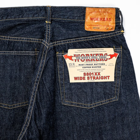 Lot S801XX Wide Straight Jeans