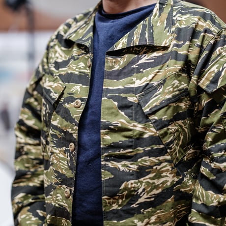 Field Shirt, Tiger Camo Ripstop