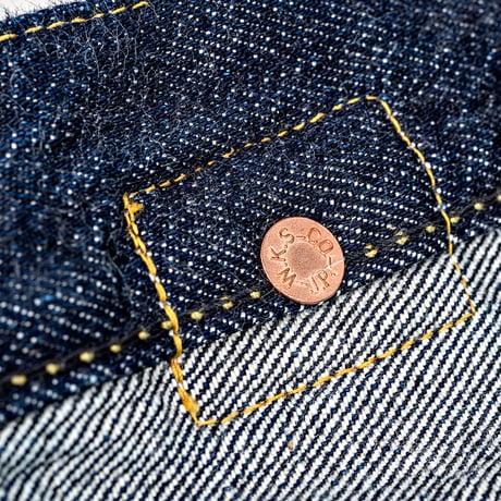 37 801XH, Buckle Back, White Selvedge 14.75oz