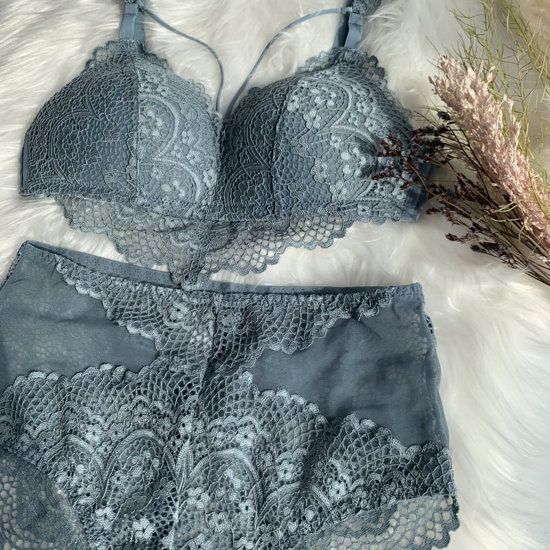 t*n様 momoful ノンワイヤーレースブラジャー5枚セット XLサイズ 限