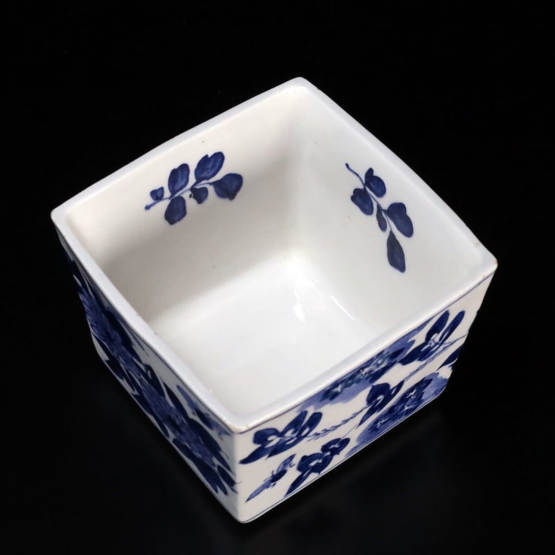 デルフト 藍絵花鳥文四方向付 十客揃 | LYAN ARTS' Collection