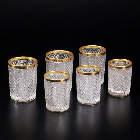 Baccaratのフリマアイテム一覧 オールド・バカラ 最上級 春海好み 金彩