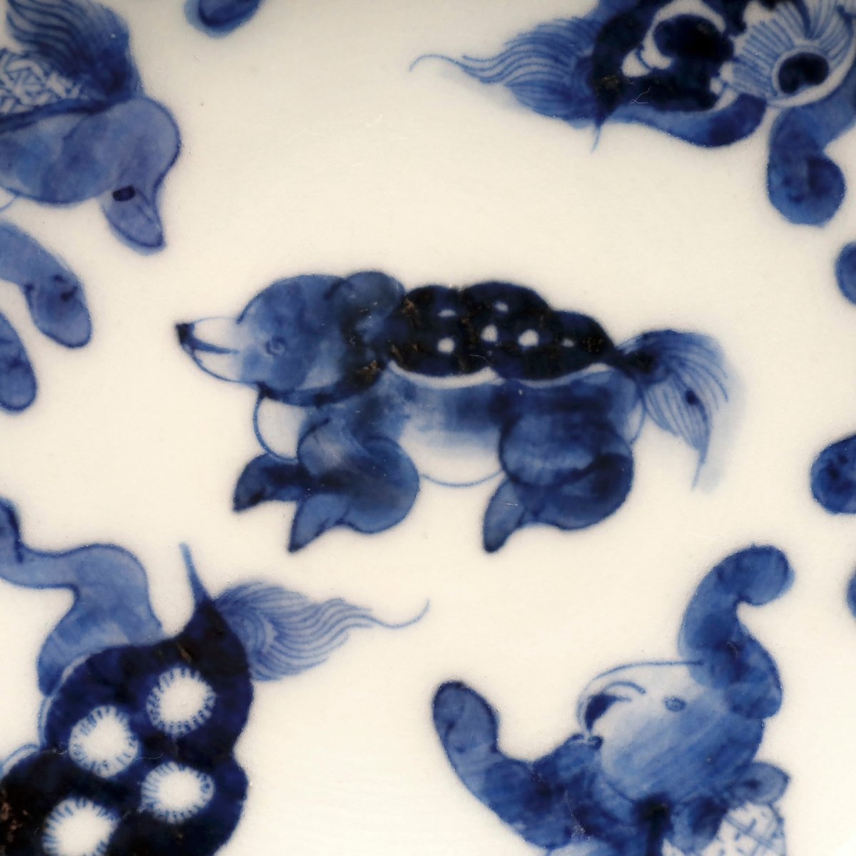 古伊万里染付犬文小皿 各 | LYAN ARTS' Collection online shop 古伊万里染付犬文小皿 各 | LYAN ARTS' Collection online shop