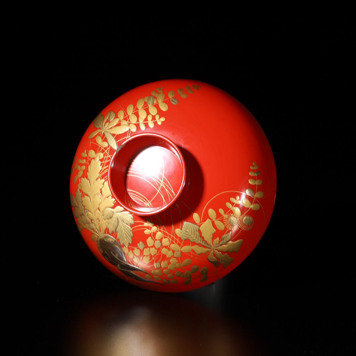 根菜蒔絵朱塗吸物椀 十客揃 | LYAN ARTS' Collection online shop 根菜蒔絵朱塗吸物椀 十客揃 | LYAN ARTS' Collection online shop