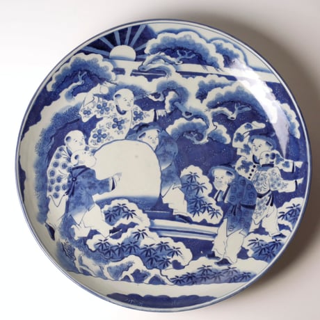古伊万里鯱竜龍雨龍鯱鉾昆虫シャチホコなます皿膾鱠