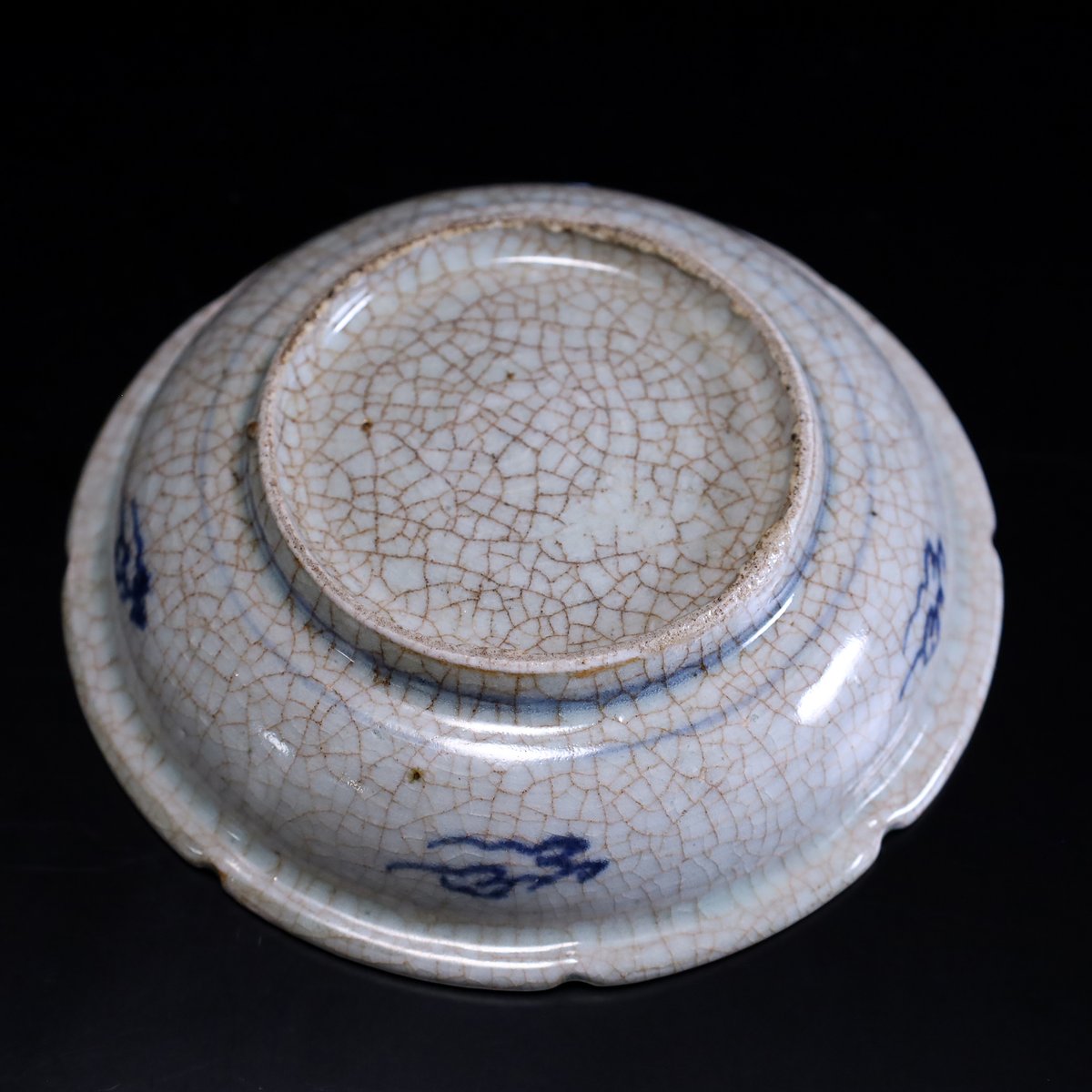 平戸中野窯 染付雲堂文輪花小鉢 五客揃 | LYAN ARTS' Collection 平戸中野窯 染付雲堂文輪花小鉢 五客揃 | LYAN ARTS' Collection