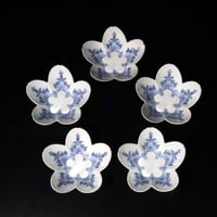 明 古染付山水文半扇形向付 十客揃 | LYAN ARTS' Collection onli