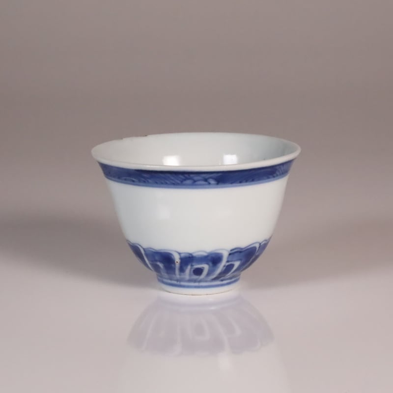 明古染付煎茶碗 六客揃 | LYAN ARTS' Collection online shop