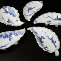明 古染付魚に魚藻文五寸皿 | LYAN ARTS' Collection online shop